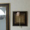 壁掛け仏壇「鏡壇ミラリエ」に ピンクのガーベラを 飾ってみました。