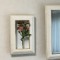 壁掛け仏壇「鏡壇ミラリエ」に今日（11/14）の誕生花「アルストロメリア」を飾ってみました。