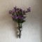 壁掛け仏壇「鏡壇ミラリエ」に今日（4/5）の誕生花の「ムラサキナハナ（紫花菜）」を飾ってみました。