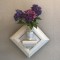 壁掛け仏壇「鏡壇ミラリエ」に今日（6/19）の誕生花の「アジサイ（紫陽花）」を飾ってみました。