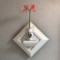 壁掛け仏壇「鏡壇ミラリエ」に今日（9/23）の誕生花の「マンジュシャゲ（曼珠沙華）」を飾ってみました。