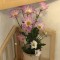 壁掛け仏壇「鏡壇ミラリエ」に今日（10/27）の誕生花の「フウシャギク（風車菊）」を飾ってみました。