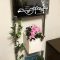壁掛け仏壇「鏡壇ミラリエ」に今日（3/19）の誕生花の「アザレア（西洋躑躅）」を飾ってみました。
