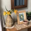 壁掛け仏壇「鏡壇ミラリエ」に6月4日の誕生花の「ニッコウキスゲ（日光黄萓・禅庭花）」を飾ってみました。
