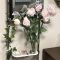 壁掛け仏壇「鏡壇ミラリエ」に今日（7/10）の誕生花の「ピンクのトルコキキョウ（土耳古桔梗）」を飾ってみました。