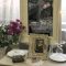 壁掛け仏壇「鏡壇ミラリエ」に今日（7/28）の誕生花の「シレネ（虫取り撫子）」を飾ってみました。