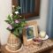 壁掛け仏壇「鏡壇ミラリエ」に今日（8/23）の誕生花の「オシロイバナ(白粉花）」を飾ってみました。