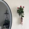 壁掛け仏壇「鏡壇ミラリエ」に今日（3/26）の誕生花の「ピンクのバラ（薔薇）」を飾ってみました。