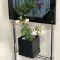 壁掛け仏壇「鏡壇ミラリエ」に今日（1/25）の誕生花の「フクシア（釣浮草）」を飾ってみました。