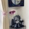 壁掛け仏壇「鏡壇ミラリエ」に今日（9/5）の誕生花の「セロシア（鶏頭）」を飾ってみました。