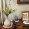 壁掛け仏壇「鏡壇ミラリエ」に今日（4/27）の誕生花の「ミモザ（アカシア）」 を飾ってみました。