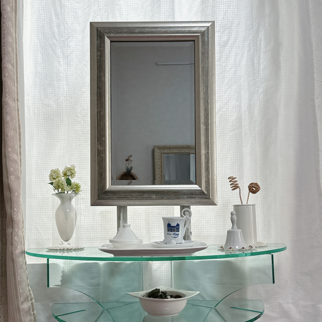 卓上型】「鏡壇ミラリエ」クラシカルシルバー（Sサイズ）